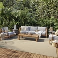 thumbnail image 6 of Nourison Courtyard 8' x 10' Jute Ivory Modern Rug, 6 of 11