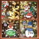 thumbnail image 3 of Pegatinas de ventana de copo de nieve de Navidad, Feliz Navidad, Papá Noel, muñeco de nieve, alce, puerta electrostática, pegatina de pared de vidrio, decoración del hogar, 3 of 4