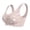 Gray, variant on Women's Wireless Push Up Plus Size Strapless Bra, Beautiful Back No Sagging Deep V Neck Minimizer Comfort for Daily Comfort