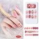 thumbnail image 2 of Apuakthei 3 cajas de manicura de color a presión, kit de uñas de gel, mani de color sólido sin esmalte, parche de uñas, pieza de manicura, producto terminado, se puede quitar repetidamente uñas, 2 of 8
