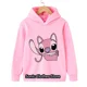 thumbnail image 5 of Sudadera con capucha de Disney Stitch para niñas y niños, ropa de dibujos animados, sudadera de Lilo Stitch, manga, informal, años 90, 5 of 5