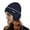 Navy, variant on EnJoCho Female Chunky Knit Ear Warmer Headband Women's Foldable Handmade Ear Protection Warm Wool Cap Cotton Slouchy Hat Knitted Hat Windproof Cold Sweat Hat Men And Women Pom Beanie