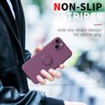 thumbnail image 6 of SaniMore Case for iPhone 14 6.1" 2022, Shockproof TPU Backplane & Hidden 360 Degree Rotating Kickstand Magnetic Car Mount Shock Absorption Anti-slip Anti-fall Full-protective Shell, Mint, 6 of 8