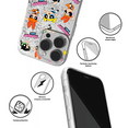 thumbnail image 3 of Mobile phone case with glitter overflow effect for Apple IPHONE 14 PRO original and officially Licensed The Powerpuff Girls pattern The Powerpuff Girls 028 adapted to the shape of the mobile phone, 3 of 5