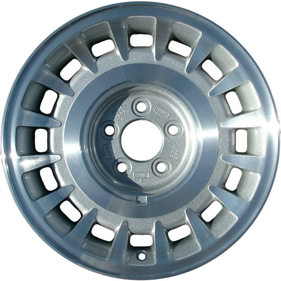 Remanufactured Painted Silver Aluminum Wheel 16 x 7 1W1Z1007DA fits 1998-2002 Lincoln Town Car