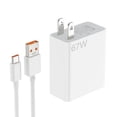 thumbnail image 1 of Cargador de 67W para Xiaomi Mi Turbo rápido para Xiaomi 15 14 13 12 14T 13T 12T 12S Pro Lite Redmi N, 1 of 8