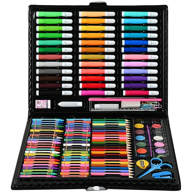 Mini crayons de coloriage pour enfants, ensemble de couleurs, outils de  dessin d'art pour enfants, peinture, nettoyage, pré-perforé, étudiant,  école - AliExpress