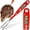 Red, variant on Digital Meat Thermometer Fork for Grilling and BBQ Fast Read Electronic Probes with Ready Alarm Quick Accurate Barbecue Temperature for Steak Chicken Hot Grilled Food