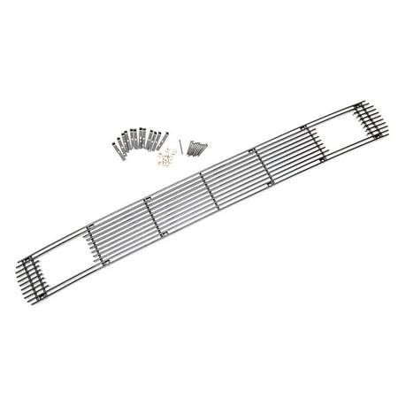 - Sizver Black Polished Lower Bumper Billet Grilles Insert Overlay For 2011-2014 Ford F250/F350/F450/F550