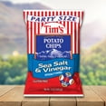 thumbnail image 2 of Tim's Cascade Snacks Sea Salt & Vinegar Cascade Style Potato Chips, Gluten-Free, Party Size, 13 oz, 2 of 8