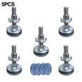 thumbnail image 1 of Adjustable Leveling Feet with Nut Bolt for Table Chair Furniture Foot 4/5 Set, 1 of 4