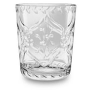 TarHong Scroll Cut 16 oz. Plastic Cocktail Glasses (Set of 6)