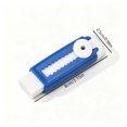 thumbnail image 2 of WWC Retractable Push Pull Erasers, Cute Refillable Sliding Pencil Erasers with Lock, Soft Erasers for School and Office Stationery, Blue, 2 of 6