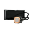 thumbnail image 2 of CORSAIR iCUE H100i RGB ELITE - Processor liquid cooling system - Radiator Size: 240 mm - (for: LGA1156, LGA1155, LGA2011, LGA1150, LGA2011-3, LGA1151, AM4, LGA2066, sTRX4, LGA1200, LGA1700) - 120 mm, 2 of 8