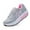A-Grey81, variant on Yuanlong Women's Sneakers Lace Up Color Block Running Shoes Fall And Winter Thick Sole Athletic Shoes