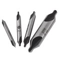 thumbnail image 4 of 4pcs  And Durable Precise Center Center Drill Bits, Centering Drills Set, Steel For Copper Aluminum Iron, 4 of 8