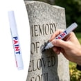 thumbnail image 2 of Paint Marker Pens,Colored Permanent Paint Markers,Medium Tip Paint Markers,Art & Craft Pens,Quick Drying and Water-Proof Pens for Painting Car Tyre Metal, Plastic, Canvas, Wood, Glass,(White,5.43 in), 2 of 7