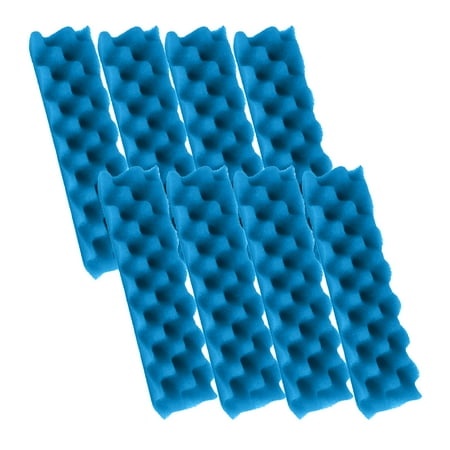 Genligt Replacement Aquarium Bio Sponge Foam Filter Pads Compatible with Fluval 406 407 8 Pack