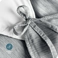 thumbnail image 6 of Bare Home Luxury Duvet Cover and Sham Set - Premium 1800 Collection - Ultra-Soft - Full, Heather Charcoal, 3-Pieces, 6 of 6
