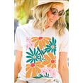 thumbnail image 2 of Boho Abstract Floral Graphic T Shirts, 2 of 11