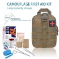 thumbnail image 2 of Riñoneras tácticas de primeros auxilios, riñonera militar compacta, riñonera multifuncional para camping, senderismo y ciclismo., 2 of 5