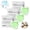 A001- Green, variant on Floor Sheets, 200 Count 2 Pack, Floor Cleaner for Mopping, Multi Surface Cleaner, Vinyl Floor Cleaner, Dissolvable Stain-Removing Brightening Scented Mopping Tablets 4.5X3 in