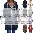 thumbnail image 3 of Enjoytime Winter Coats for Women Loose Solid Color Casual Long Jackets Long Sleeve Full Zip Outwear with Pockets, 3 of 8