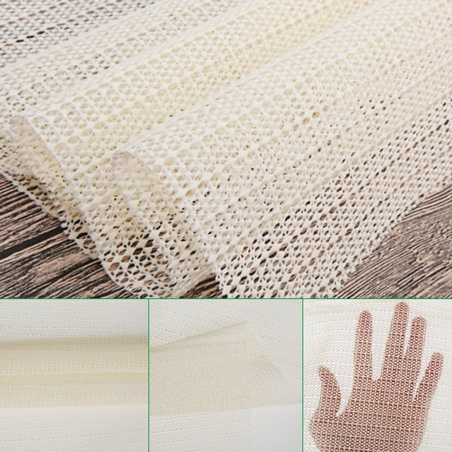 DEBGFS Non Slip Carpet Underlay Rug Gripper Anti Slip Underlay Multi Purpose Liner Non Slip Mat Mesh Non-Slip lining Carpets Rug Pad Mat for Hard Floors Cushions Multi Purpose Liner,2*2m/79*79in