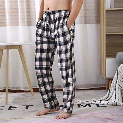 Different Touch BIG & TALL Men's Pajama Lounge Fleece Pants Bottoms ...