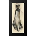 thumbnail image 2 of Vassileva, Silvia 12x24 Black Modern Framed Museum Art Print Titled - Evening Gown II Crop, 2 of 5
