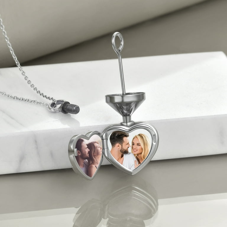 Locket necklace to put shop ashes in