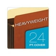 thumbnail image 3 of Heavy-Duty File Pockets 5.25" Expansion, Legal Size, Redrope, 10/Box, 3 of 7