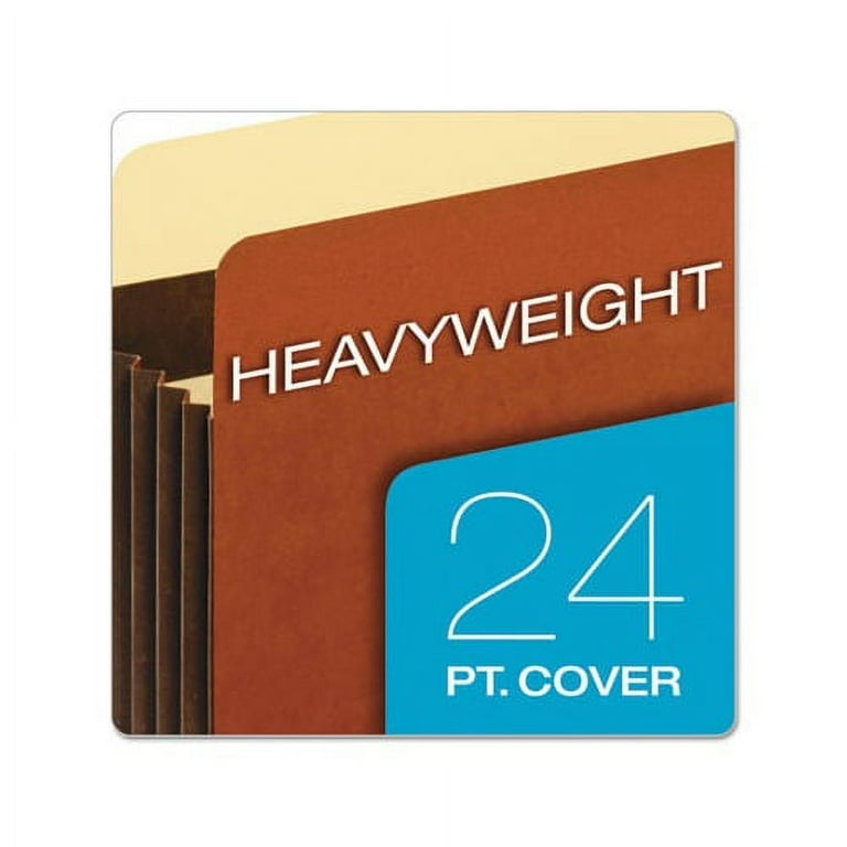 Extra-Wide Heavy-Duty File Pockets, 5.25 Extra-Wide Heavy-Duty File Pockets, 5.25