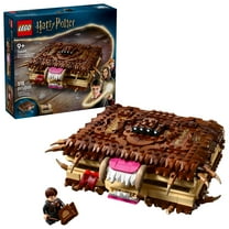 LEGO Harry Potter Chomping Monster Book of Monsters Toy - Pretend Play Set for Boys and Girls, Ages 9  - Collectible Neville Longbottom Minifigure- Gift Idea for Birthdays and Book Lovers - 76449