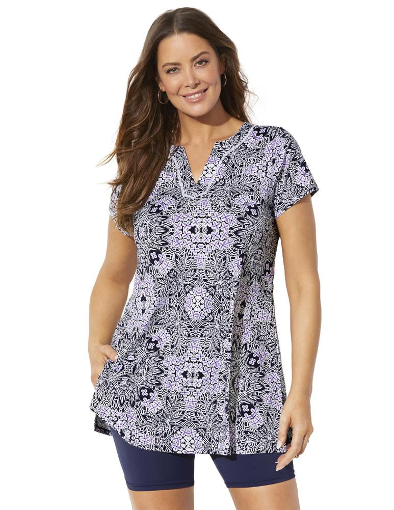 Swimsuitsforall Swimsuits For All Women's Plus Size Chlorine