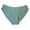 Light Blue, variant on fatyb Cotton Underwear for Women Low Rise No Show Bikini Panties High-Cut Soft Plain Ladies Underpants