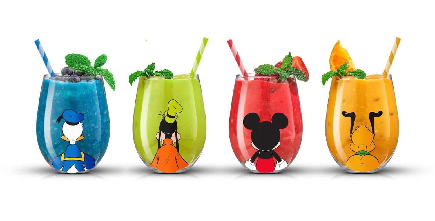 Verre à boire Disney Squad, 15 oz (ensemble de 4)
