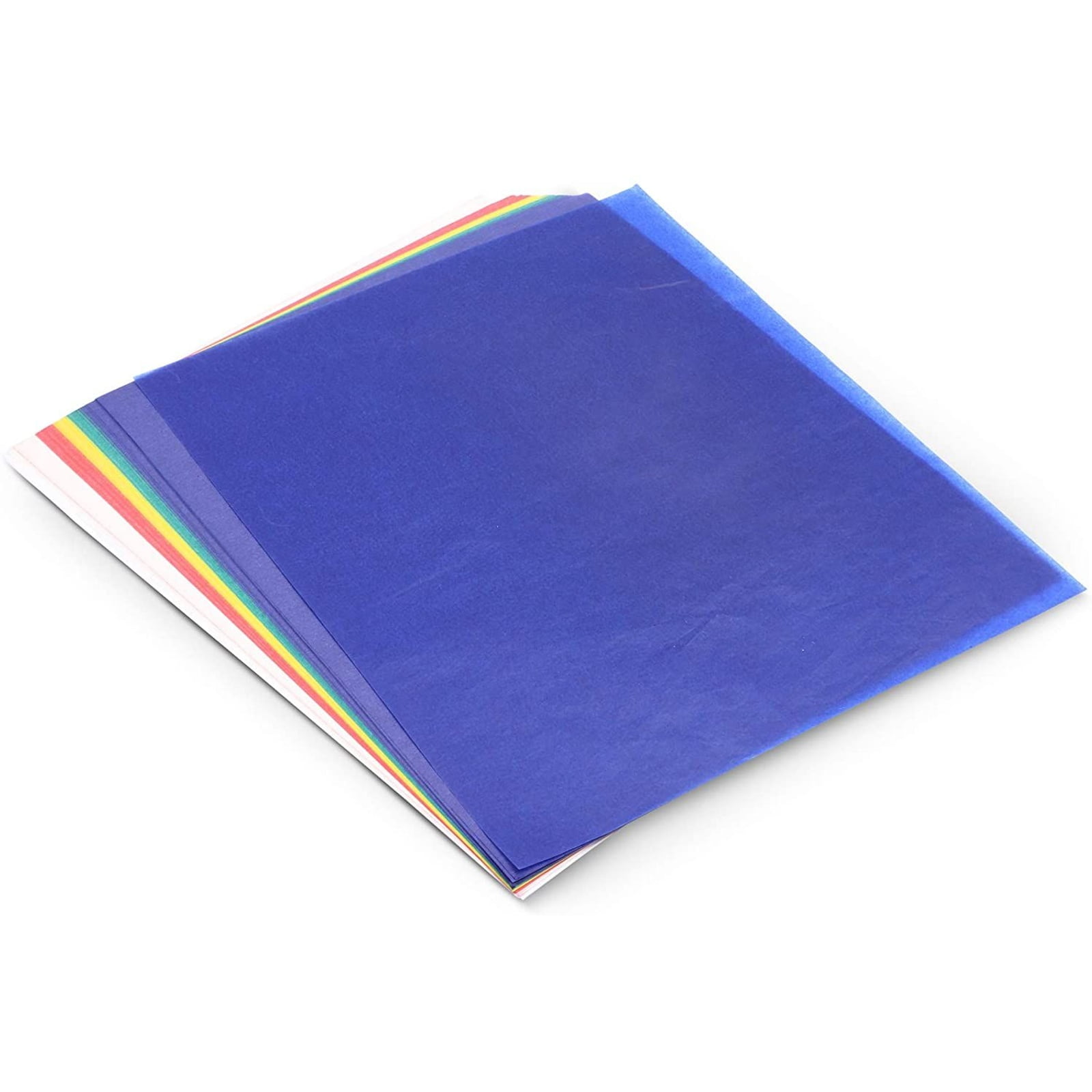 Carbon Paper for Tracing on Fabric, Wood, and Canvas (5 Colors, 9 x 11 in,  50 Sheets) 