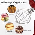 thumbnail image 2 of Stainless Steel Wire Whisk Tilt Stand Mixer For Kitchenaid K45ww Wp9704329 Ksm150 Ksm160 K45 Ksm90 Food Processor Accessory, 2 of 4