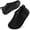 Black, variant on Kids Water Shoes Girls Boys Quick Dry Aqua Socks Barefoot Rubber Sole Non Slip Beach Swim Shoes