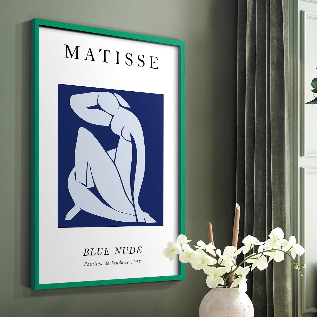 Matisse CCXCVII in Solid Wood 11 x 14 Framed Print