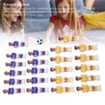 thumbnail image 4 of Jugadores de Mesa de Fútbol de Foosball, 22 piezas de resina Fútbol Hombres Piezas de Reemplazo de Jugadores para 1,4 M de Mesa de Fútbol, 4 of 7
