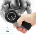 thumbnail image 2 of Mechanical Wrist Grip Strength Gauge, ABS Giant Screen, Hand Strength Measurement, Black and Gray, 2 of 4