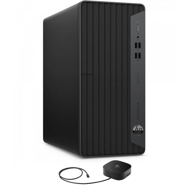 HP ProDesk 400 G7 Home/Business Mini Desktop (Intel i7-10700 8-Core, Intel UHD 630, 32GB RAM, 1TB PCIe SSD + 6TB HDD (3.5), USB 3.2, HDMI, Win 11 Pro)