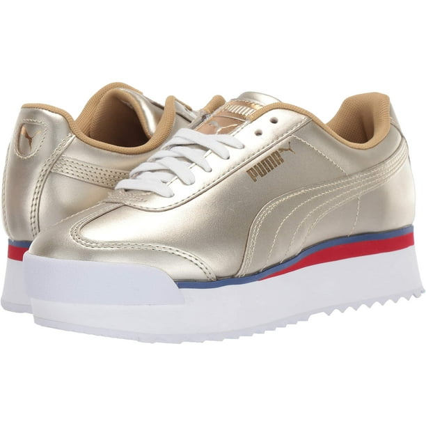 PUMA Womens Roma Amor Mixmetal Lace Up Sneakers Shoes Casual