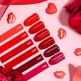 thumbnail image 3 of Beetles Red Gel Nail Polish Set, 15ML Burgundy Wine Shimmer Gel Polish, 3 of 7