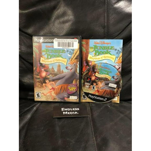 Walt Disney's The Jungle Book: Rhythm n' Groove Sony PlayStation 2 PS2 Complete
