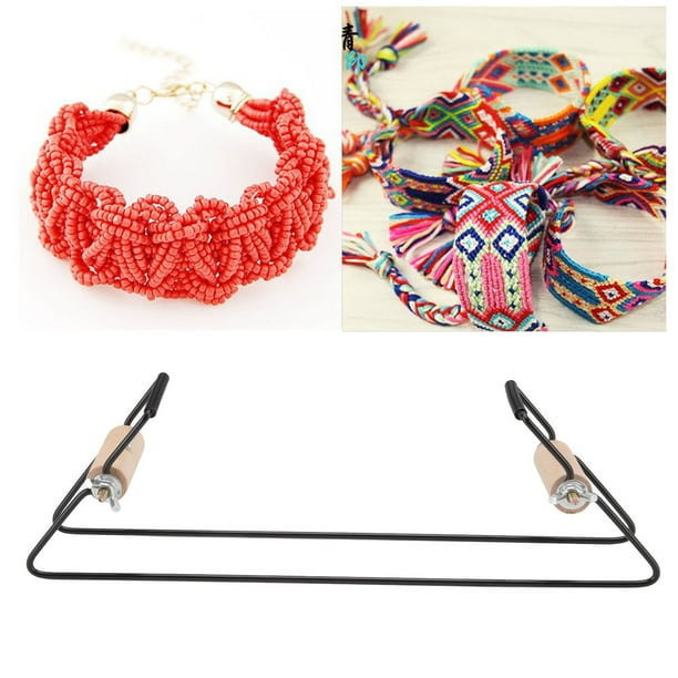 Metal Bead Loom DIY Production Beading Loom for Bracelet for Belt for Necklace Walmart