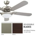 thumbnail image 6 of 52" 5 Blade Reversible Ceiling Fan with Remote Control and 2 LED Lights, UL Certification, 6 of 8