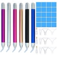 thumbnail image 1 of Kit de Herramientas Para Pintura de Diamante 5D DIY, Accesorios Diamond Painting, Caja con 64 compartimentos mas 20 accesorios, 1 of 8